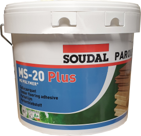 Polimeriniai klijai parketui SOUDAL MS-20 Plus