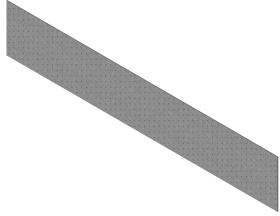 Sujungimo juosta 1250 x 60 x 2 mm Xido 70002